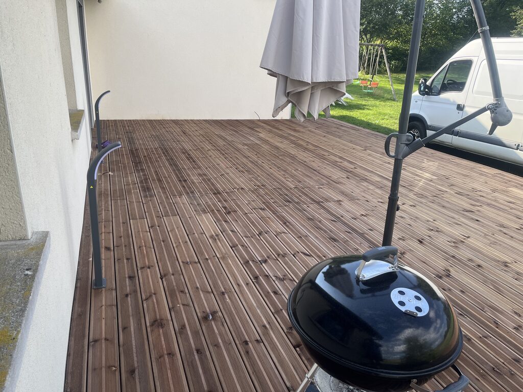Terrasse bois de 60 m 2
