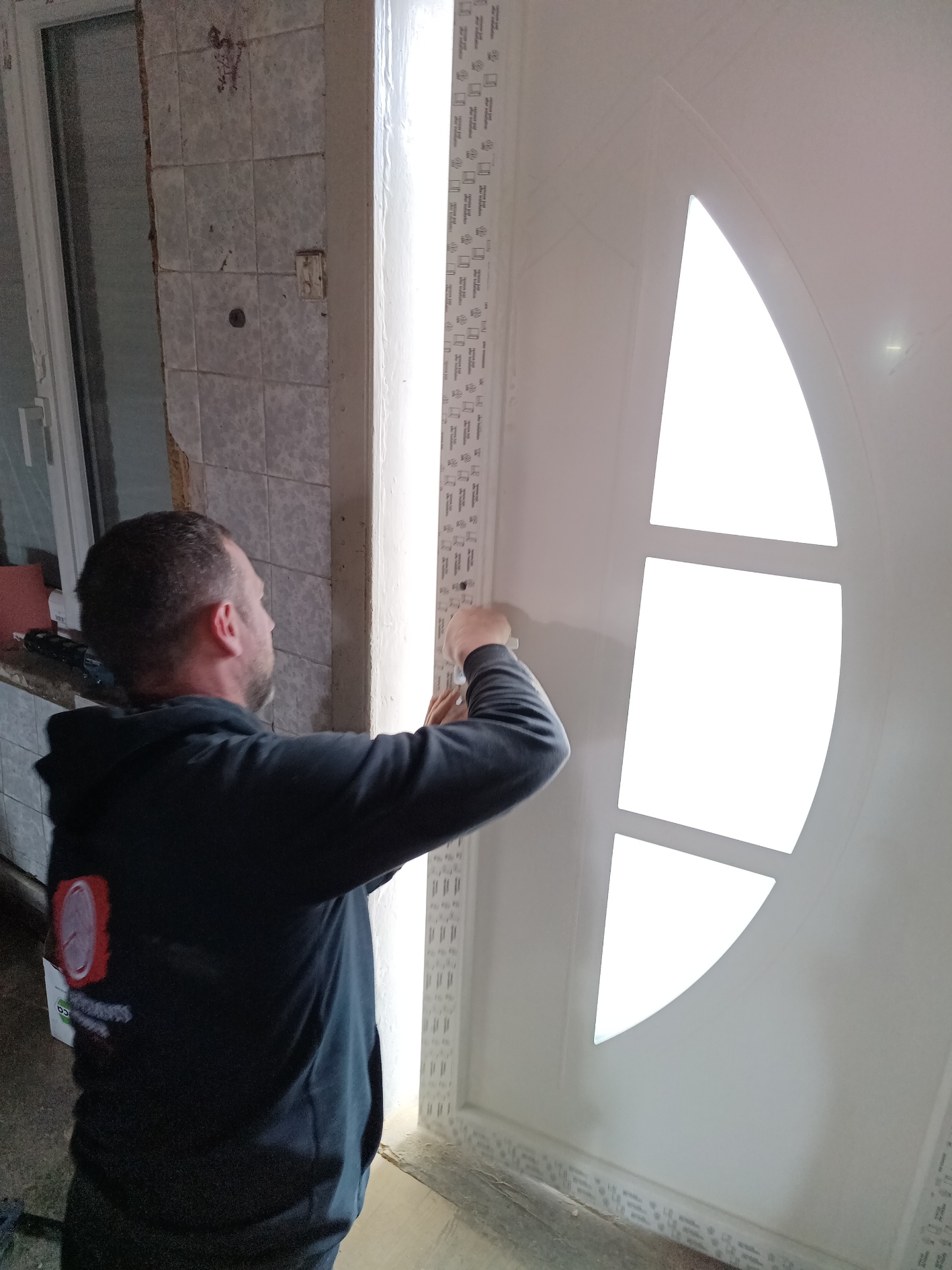 Réglage d'une nouvelle porte d'entrée