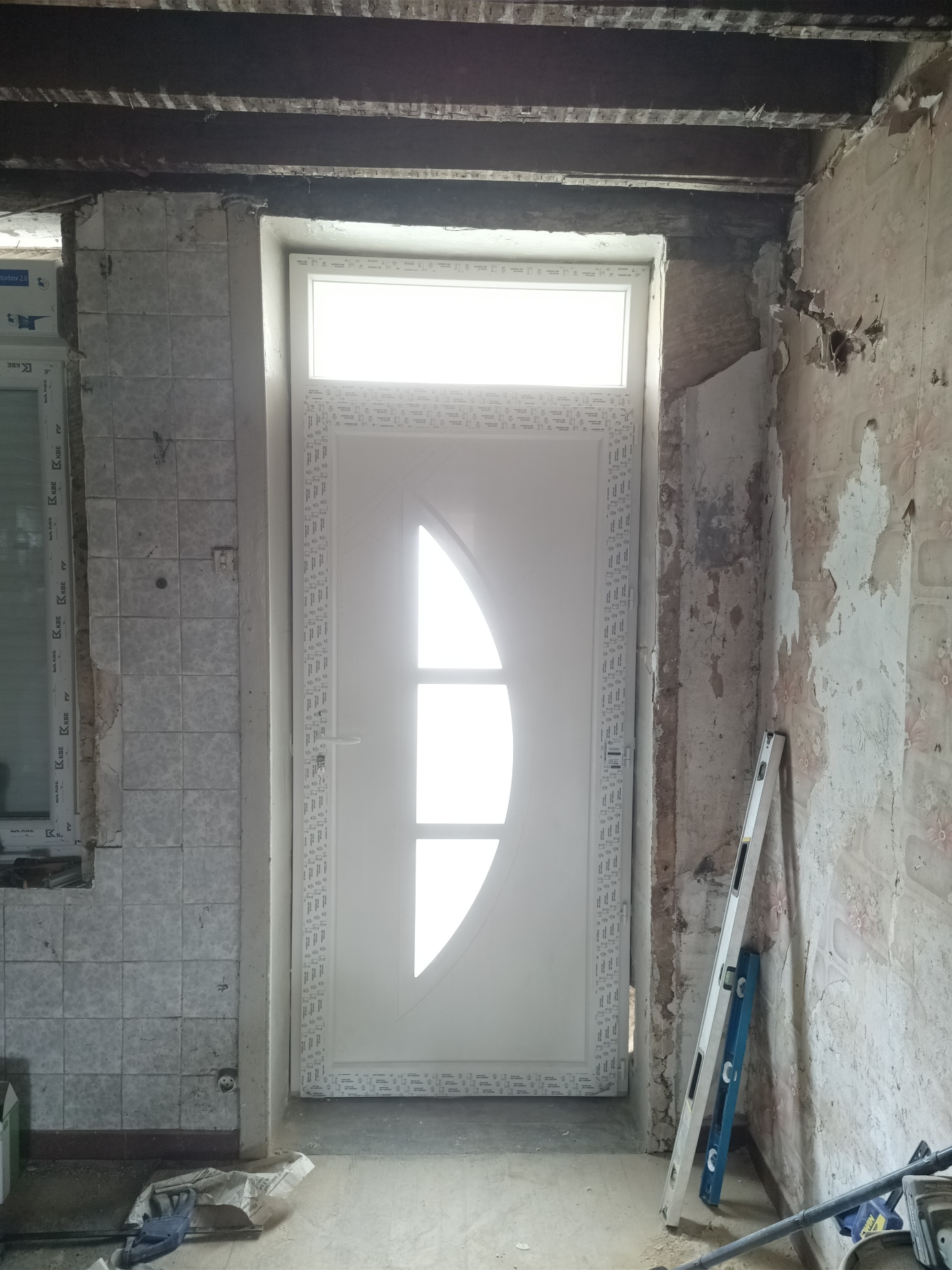 Nouvelle porte posée